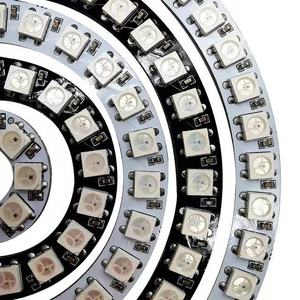 DC5V ws2812b RGB LED vòng cá nhân địa chỉ 3pin <span class=keywords><strong>WS2812</strong></span> Vòng mô-đun 5050 được xây dựng trong <span class=keywords><strong>Pixel</strong></span> 1 <span class=keywords><strong>8</strong></span> 16 24 35 45 60 - Product Image 1