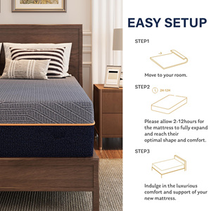 Nữ Hoàng Kích Thước 12 Inch Thân Thiện Với Môi Bộ Nhớ Bọt Nệm Trắng Hiện Đại Vải Dệt Kim Thoải Mái Áp Lực Cứu Trợ Làm Mát Bệnh Viện - Product Image 4