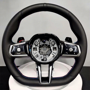 Venta Directa de Fábrica para <span class=keywords><strong>BMW</strong></span>, Volante ID8 de Cuero Nuevo a Bajo <span class=keywords><strong>Precio</strong></span>, Compatible con G06 G20 F10 F30 M3 <span class=keywords><strong>M5</strong></span> G01 G30 - Product Image 1