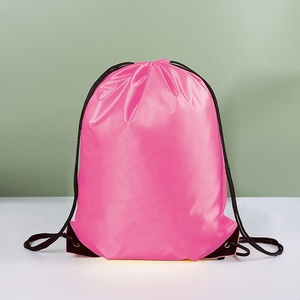 Bán buôn 210D polyester dây kéo Ba lô thể thao ngoài trời không thấm nước Ba lô với in logo và mô hình phim hoạt hình - Product Image 2