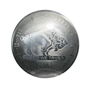 Titanium Manufacturer 25 OZ Titanium Buffalo Bullion Coin A178