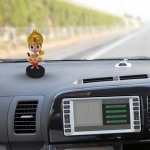 Bobblehead Lord hanuman & shree krishna Idol น่ารักจิตวิญญาณรถแดชบอร์ดตกแต่งสำหรับบ้านสำนักงานและของขวัญ - Product Image 4