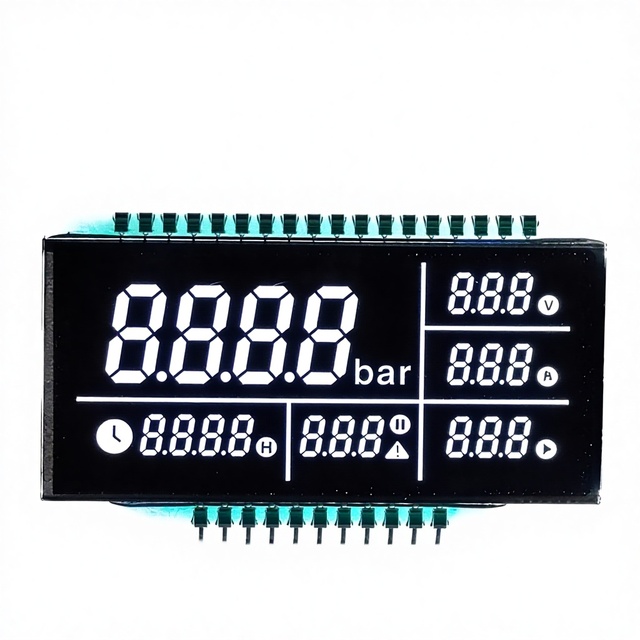 Industrial LCD+BLU Screen: 47.0X27.0mm, 5.0V, High Quality, Custom Design for Air Compressors & Machinery