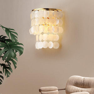 New Design <b>Modern</b> Adjustable Mounted Lamps Nordic <b>Indoor</b> Shells <b>Wall</b> Lamp for Home Hotel Bedroom - Product Image 1