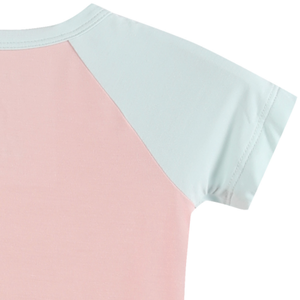 Combinaisons pour bébés unisexes <span class=keywords><strong>OKIDS</strong></span> en fibre de bambou/spandex respirante, à blocs de couleur, avec manches tombantes - Product Image 5