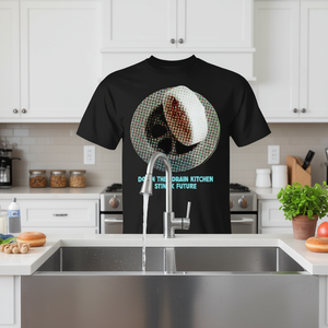 T-shirt Down The Drain Kitchen Sink Future - Product Image 3