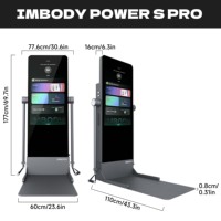 IMBODY POWER S Pro entraînement Smart Gym Fitness miroir Multi Gym Machine équipement de musculation entraîneur à domicile