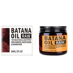 Aceite de Batana 100% Puro y Crudo de Marca Privada, Hidratante y Suavizante para el Cabello Dañado, Esencial para el Crecimiento del Cabello - Product Image 1