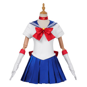 Costume da Marinaio <span class=keywords><strong>Anime</strong></span>, Abito da Luna per Cosplay, Vestito da Personaggio <span class=keywords><strong>Anime</strong></span>, Costumi di Halloween per Donne, Completo con Parrucca, Abbigliamento Loli per Feste - Product Image 3