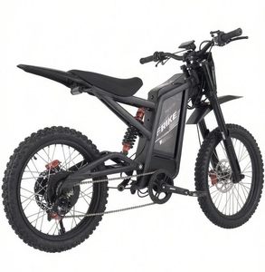 Vélo de montagne électrique en alliage d'aluminium noir 48V30AH, vélo tout-terrain, suspension intégrale, frein à disque hydraulique - Product Image 3