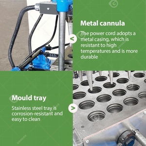 Lăn Hướng dẫn sử dụng đầy đủ cup bán Maker waffer Trung Quốc Ice Cream Biscuit Mini đường làm cho tự động Icecream Cone máy - Product Image 4