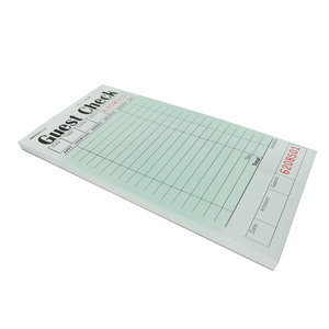 Tùy chỉnh-thực hiện hai mặt thứ tự pad cho nhà hàng thiết kế phổ biến với khách kiểm tra giấy & bìa in ấn sản phẩm - Product Image 3