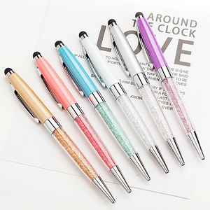 Promosyon Yüzen Renkli Kristal Elmas Dokunmatik Kalem Özelleştirilmiş Logolu Metal Dokunmatik Kalem Spor Moda Hediyeleri - Product Image 5