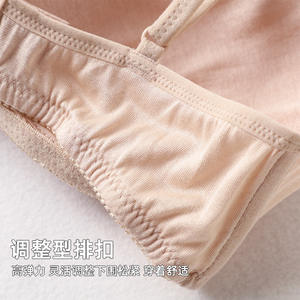 Soutien-gorge sans armatures en soie de mûrier respirant et fin pour femmes Yu, nouveau soutien-gorge en soie confortable - Product Image 3