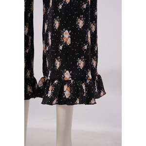 <span class=keywords><strong>Pantaloni</strong></span> a Gamba Larga alla Moda per <span class=keywords><strong>Donna</strong></span>, Vita Alta con Elastico, Orlo Arricciato, Vestibilità Comoda per Primavera Estate, Personalizzabili - Product Image 5