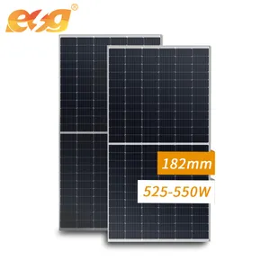 Новое поступление, промышленная прозрачная солнечная панель ESG 525 Вт Pv для Hyundai Paneli, домашнее электричество, солнечная панель 525 Вт