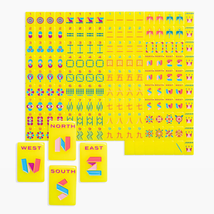 <strong>Luxe</strong> Mahjong Set With Storage Box Chic <strong>Acrylic</strong> MaJong Gatherings <strong>Acrylic</strong> Travel Mahjong Tiles and Mahjong Display Rack - Product Image 1