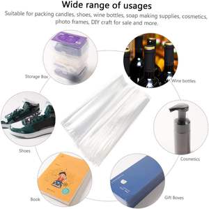 Livraison rapide Film d'emballage plat transparent en PE haute pression Sacs de stockage étanches Sacs rétractables Pof - Product Image 3