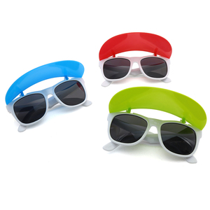 Occhiali da sole Flip <span class=keywords><strong>Up</strong></span> personalizzati economici occhiali da sole a tesa con personalizzazione della fabbrica della visiera parasole anti-uv - Product Image 1