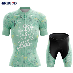 HIRBGOD <span class=keywords><strong>Trajes</strong></span> <span class=keywords><strong>de</strong></span> equitación ciclista y tema <span class=keywords><strong>de</strong></span> <span class=keywords><strong>bicicleta</strong></span> para mujer - Product Image 6
