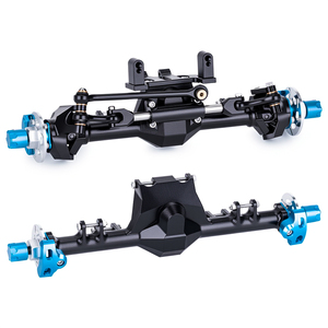 Juego de Ejes Rectos de Aluminio CNC con Barra de Dirección Hidráulica para <span class=keywords><strong>Axial</strong></span> <span class=keywords><strong>SCX24</strong></span> 1/24, Piezas de Mejora para Vehículos RC - Product Image 2