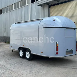 Camion de restauration mobile de rue, remorque alimentaire mobile conforme aux normes européennes, à vendre - Product Image 3