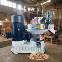 Machine à granulés compacte verticale CE 8e génération en acier inoxydable pour branches de bois et sciure, haute productivité, avec moteur