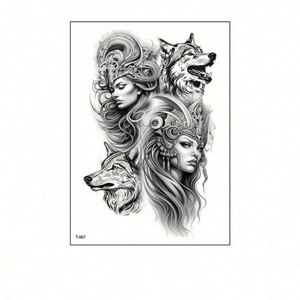 Pegatinas de Tatuajes Corporales Sexys con Diseño Personalizado, Pegatinas de Transferencia para Tatuajes, Accesorios Promocionales de Arte Corporal - Product Image 6