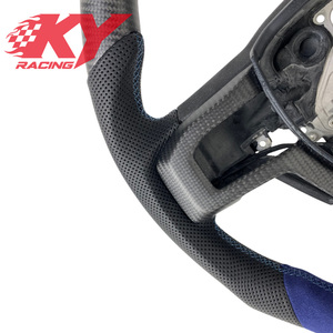 Volant sport en fibre de carbone et suède personnalisé pour Ford Raptor XLT F250 F350 F150 Ranger F450 Shelby STX Rattler Lobo R - Product Image 2