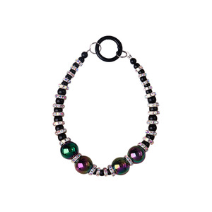 Estilo coreano moda hecha a mano resina perla Rhinestone teléfono cadena con cuentas accesorio bolsa colgante llavero - Product Image 5