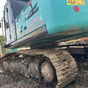 Excavatrice Kobelco SK260LC 100% d'origine, marque japonaise, 26 tonnes, godet de 1,3 m, performances stables, fonctionnement flexible, moteur inclus - Product Image 6