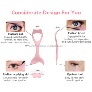 다용도 아이라이너 도구 실리콘 속눈썹 보조 템플릿 쉐이핑 도구 메이크업 도구 아이라이너 윙 보조기 - Product Image 5