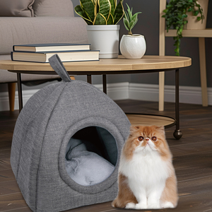 Hersteller Großhandel Custom Logo Warmes Haustier Produkt Kleiner Hund Katzen haus Indoor - Product Image 3
