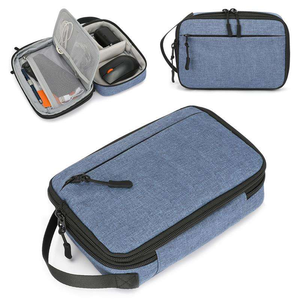 Organizador de Cables Electrónicos Portátil, Estuche Protector de Cables de Datos Móviles Impermeable, Organizador de Almacenamiento de Accesorios Esenciales para Cables para <span class=keywords><strong>Viajes</strong></span> - Product Image 4