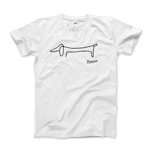 เสื้อยืดลายภาพวาดสุนัขพันธุ์ดัชชุนด์ (ลัมพ์) ของปาโบล ปิกัสโซ - Product Image 2
