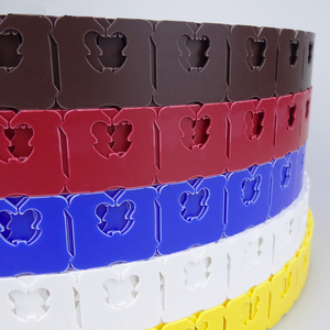 High Quality Hongda Grade Plastic <strong>Bag</strong> <strong>Clips</strong> Popular Bread Clasp Twist Ties for Small and Medium Paper <strong>Bags</strong> - Product Image 1