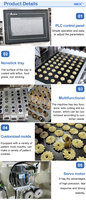 Meilleur Biscuit au beurre de toute forme, coupeur rotatif entièrement automatique, prix de la Machine de fabrication de biscuits