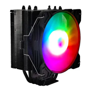 Manmu Cpu Cooling Fan Black Heat Sink Am3+ Cooler Pc Radiator RGB Air Cooler For Computer PC