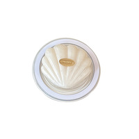 Support de téléphone rétractable magnétique 3D en coquille blanche scintillante, support de bureau portable, anneau de maintien pour doigt pour téléphones de 5,5 à 6,9 pouces