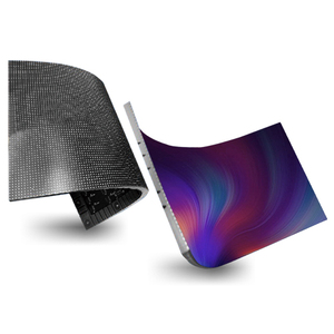 Écran tactile LED souple en gros, écran incurvé flexible HD P1.53-P4 pour la publicité, les ascenseurs, le métro, étanche - Product Image 1