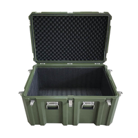Boîte de largage aérien pour fournitures d'urgence rotomoulée |   Grande boîte à outils en plastique de grande capacité |   Conteneur de stockage pour le secours et le sauvetage