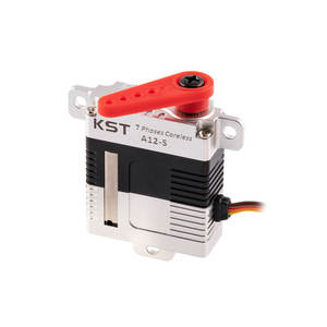 Ventes chaudes KST A12-S DC7.4V 13.5Kgf.cm 0.08sec HV Mini moteur sans balais à engrenages métalliques à capteurs magnétiques sans contact -10C +60C pour - Product Image 5