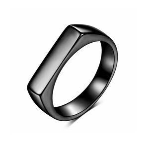 Fashion New Personality Simple Male and Female Couples Smooth Stainless Steel <strong>Ring</strong> - Product Image 6