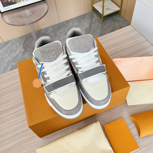 Vente en gros d'usine de baskets de créateur de haute qualité, à la mode, pour hommes et femmes, chaussures décontractées de luxe pour la course, le sport et la marche - Product Image 6