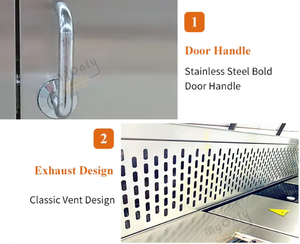 التجاري 12 16 32 36 64 الصواني الروتاري الفرن الحراري مخبز فرن دوار - Product Image 4