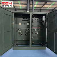 Transformateur de distribution immergé dans l'huile, modèle S11, marque RZH, 480V 400V 50/60Hz, triphasé, monté sur socle, directement de l'usine
