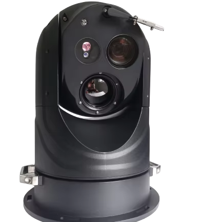 AI Enhanced Thermal PTZ Camera 4KM Laser Rangefinder Multi-sensor Auto-Tracking Night Vision for Wildfire Prevention 1 Year CMOS