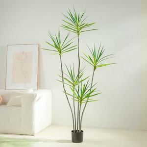 Plantes vertes, orchidées couronnées en pot, décoration d'intérieur, salon, bonsaï, fausses plantes, simulation <span class=keywords><strong>de</strong></span> hauteur - Product Image 4