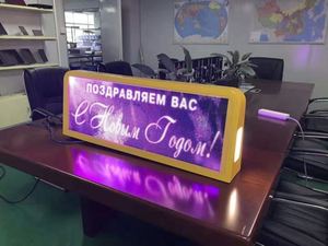 Quảng cáo <span class=keywords><strong>Led</strong></span> Màn Hình Xe <span class=keywords><strong>Taxi</strong></span> Top Dẫn Hiển Thị Biển Quảng Cáo - Product Image 5