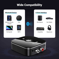 Adaptateur Bluetooth sans fil ARC T68 3,5 mm, lecteur de musique, NFC, Bluetooth 5.3, récepteur audio Bluetooth pour amplificateurs audio vintage